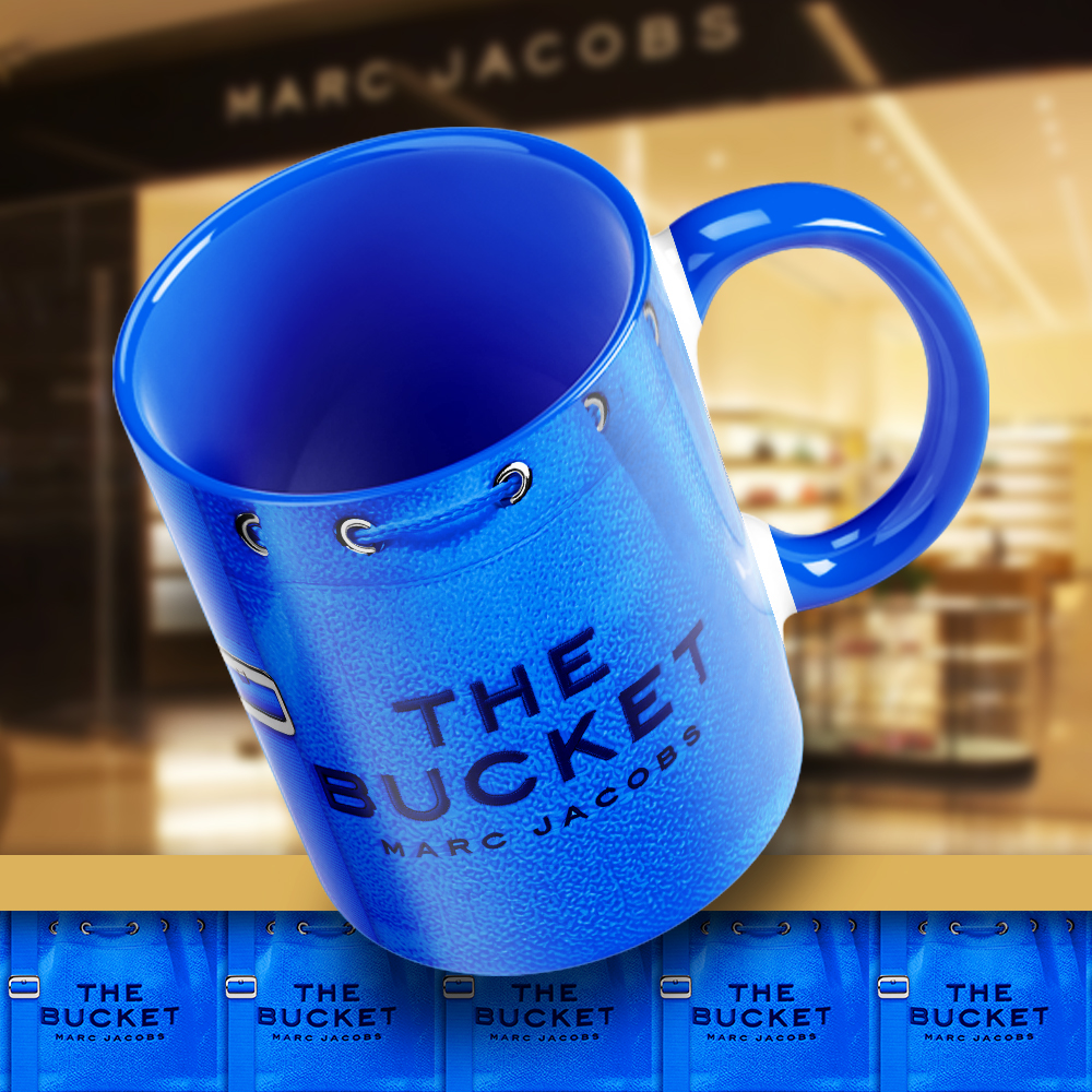 Blue Bucket – mug – mkp