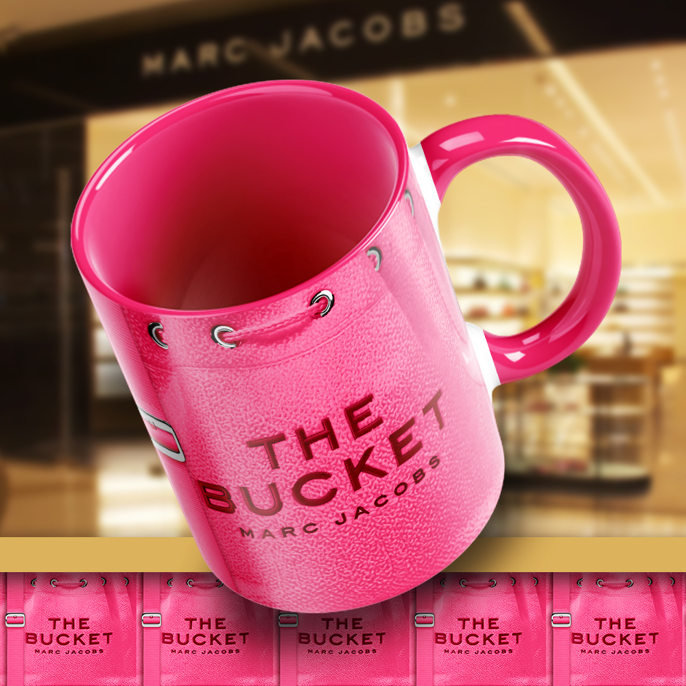 Pink Bucket – mug – mkp