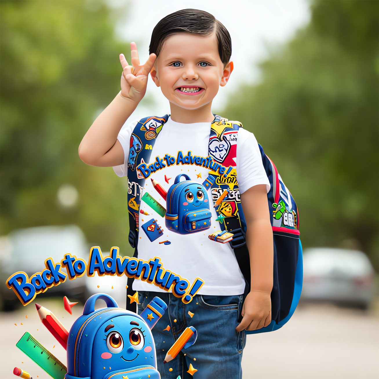 Bag – Back to School – Boy – – Milan Templates – mkp