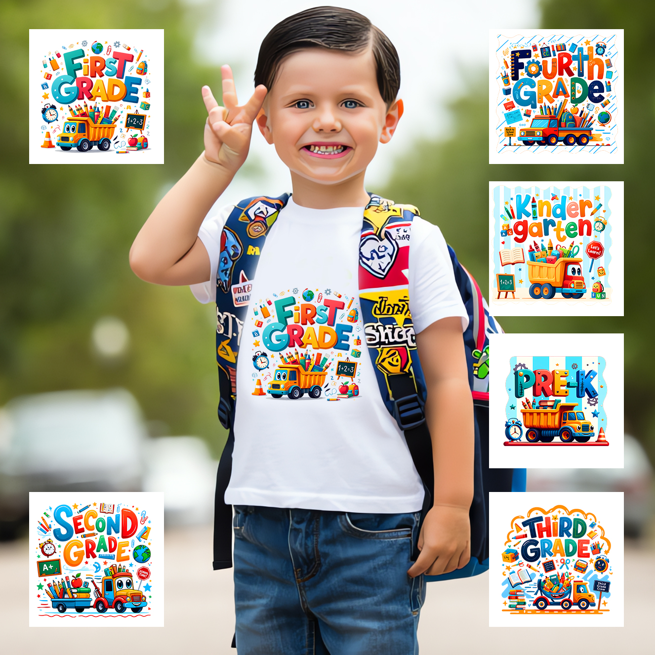 First Grade- Boy – Milan Templates