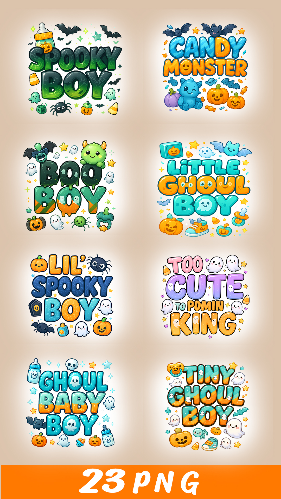 Mockup Baby – Halloween – colection 01