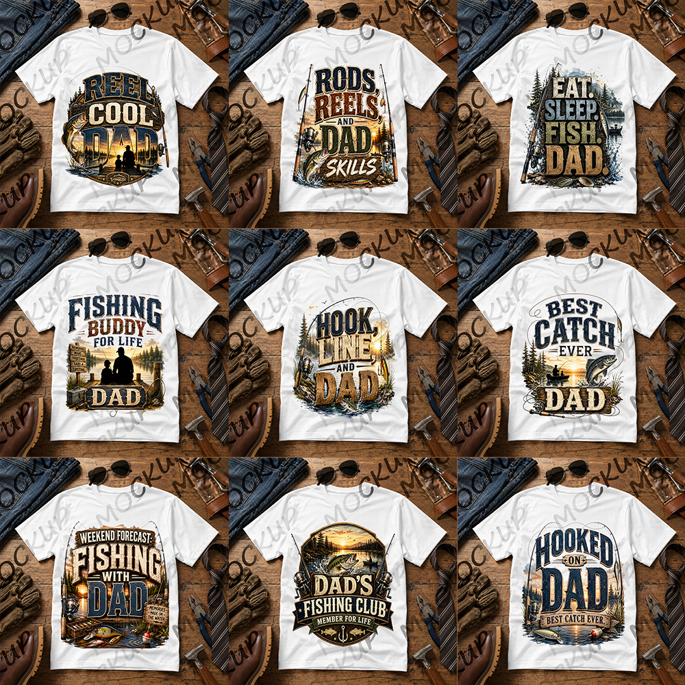 Fishing dad – bundle – milan templates