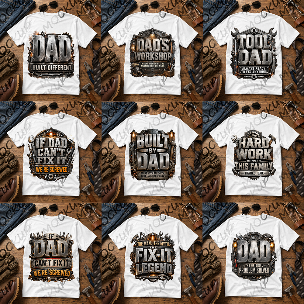 garage dad – bundle – milan templates