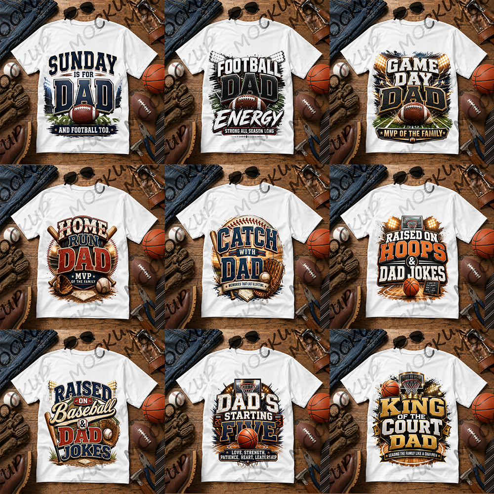 nfl – nba – nhl – dad – bundle – milan templates